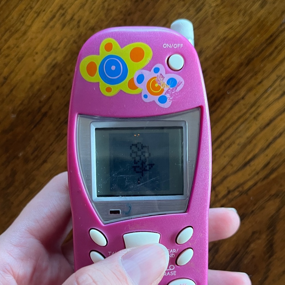 Barbie Pink Floral Toy Phone - Picture 7 of 12
